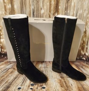 Marc Fisher Medium Calf Leather Tall Shaft Boots-Secrit